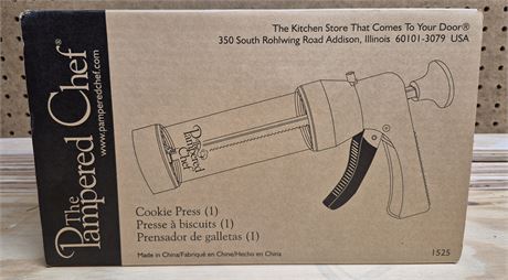 Pampered Chef Cookie Press