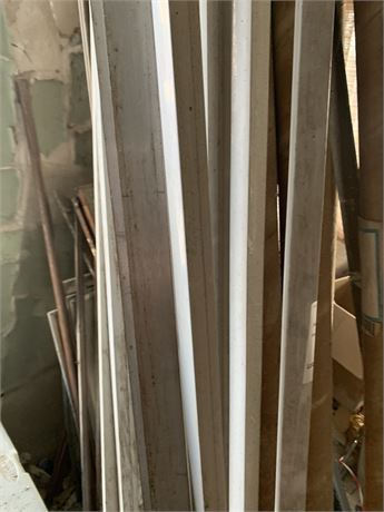 20 Foot Aluminum Square Stock Lot