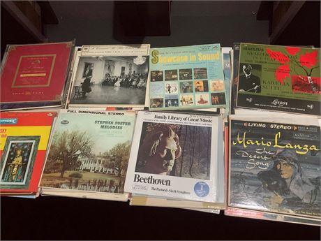 Classical Music Record Album Lot