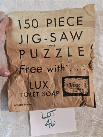 1930's Lux Toilet Soap Puzzle