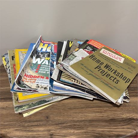 Mixed Vintage Magazine Lot