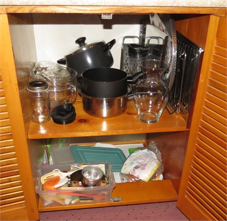 Kitchen Cabinet Cleanout