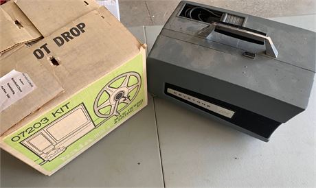 Vintage Keystone #106 Projector & Baia Movie Viewing & Editing Kit #07203