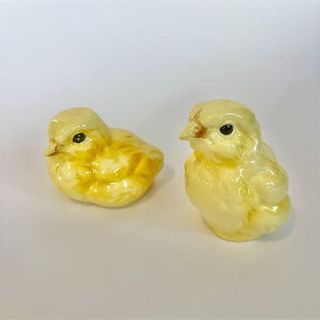 Goebel W. Germany Ceramic Baby Chick Figurines