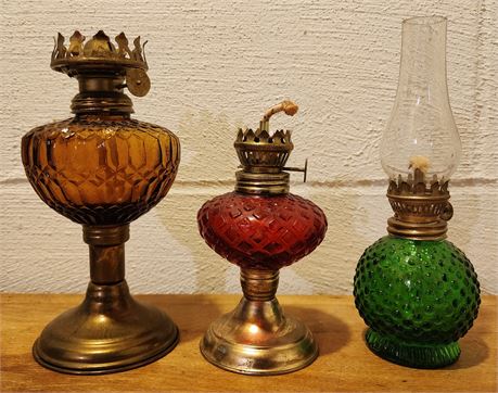 Vintage Oil Lamps