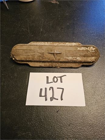 Vintage Chrysler Metal Car Emblem