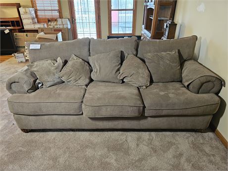 Flex Steel Taupe Couch