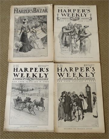 Harpers Weekly Magazines