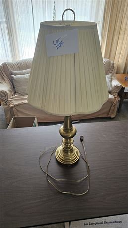 Vintage Brass Table Lamp