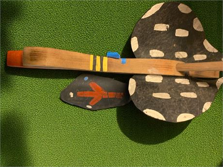 Wood Duck/Goose, Flag & Flag Pole Outdoor Yard Decor