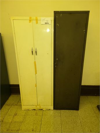 Vintage Metal Locker & Cabinet