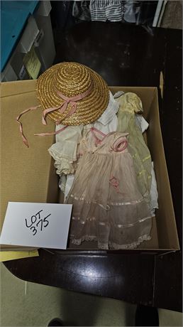 Vintage Mixed Doll Clothes