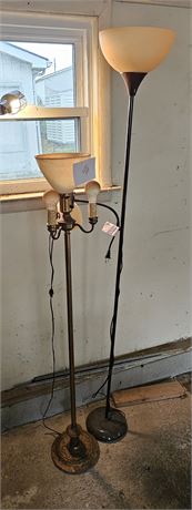 Floor Lamps Lot Tallest 72"