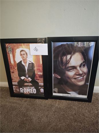 Leonardo DiCaprio Framed Poster Art