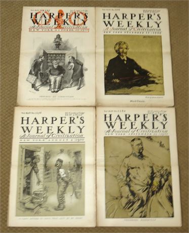 Harpers Weekly Magazines