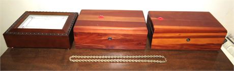 Jewelry Boxes: 2 Lane & Other is Musical