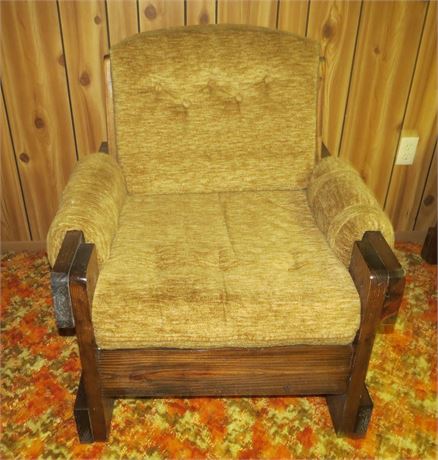 Vintage Wooden Frame Chair