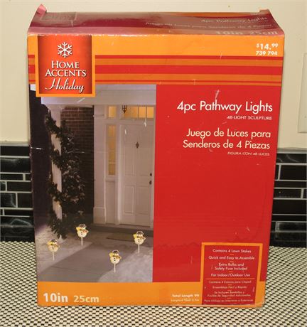 4 Piece Pathway Lights