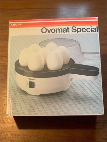 Krups Ovomat Special Egg Cooker In Original Box