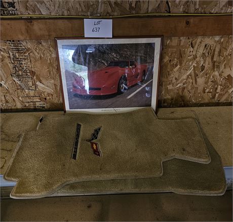 Corvette Car Mats & Photo