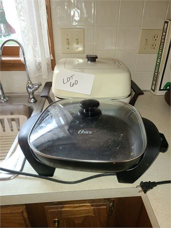 Oster & Sunbeam Electric Fryers