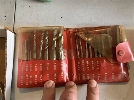 Metric Tap and Drill Set