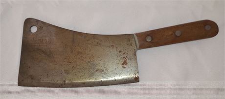 Village Blacksmith meat cleaver