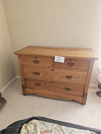 Antique Oak Dresser