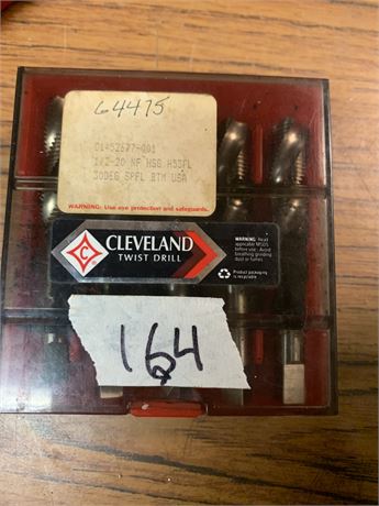 Cleveland Twist Drill Drill Bit Set 5pc