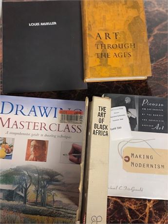 Book Lot - Drawing Masterclass, Art Through The Ages & Other Art Books