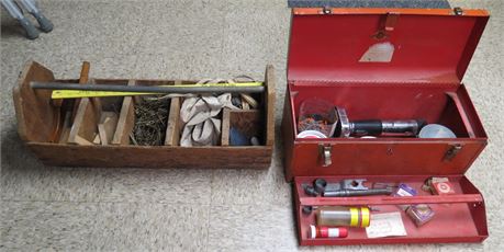 2 Tool Boxes, Contents