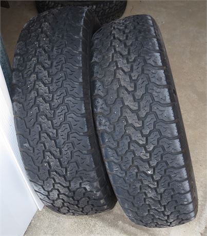 2 B F Goodrich Trail T/A Tires