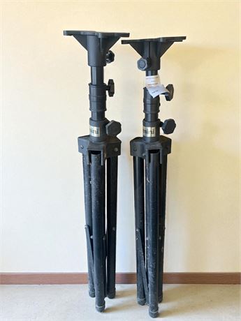 Gemini On-Stage Aluminum Speaker Stands Set of 2
