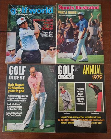 Vintage Golf Magazines