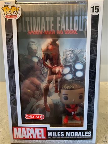 Funko Pop! Comic Covers: Marvel – Miles Morales #15 Target Exclusive From 2022