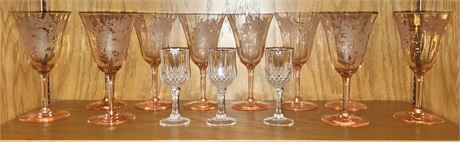 Barware: Etched Glass