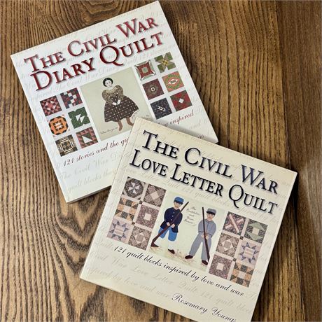 The Civil War Love Letter & Diary Quilt Books by Rosemary Youngs