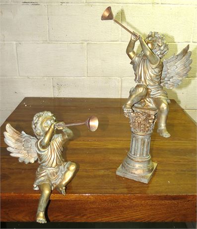 Cherubs With Trumpets