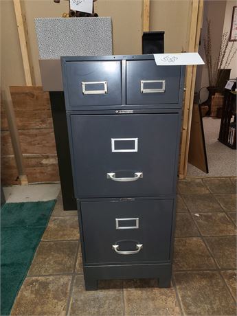 Gray File Cabinet