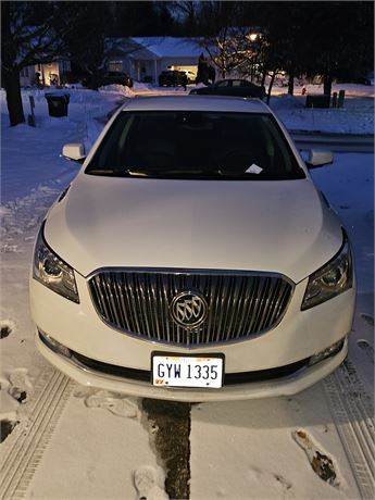 2015 Buick LaCrosse White W/ 8,977 Miles