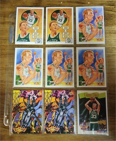 Sleeve of Basketball Cards