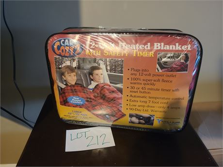 Car Cozy 12-Volt Heated Blanket