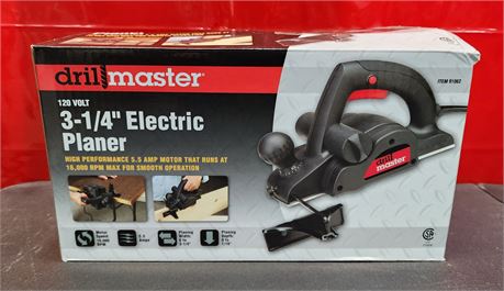 Drill Master 3 1/4" Electric Planer
