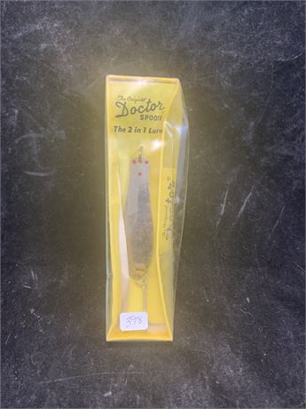 The Original Doctor Spoon Little 275 Doctor Nickel & Gold Fishing Lure