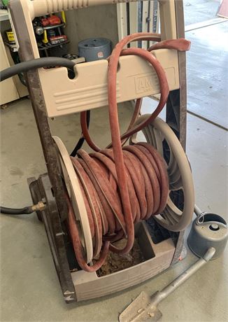 Ames Reel Easy Garden Hose Reel W/Red Hose