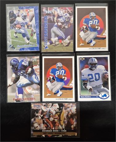 Barry Sanders Cards