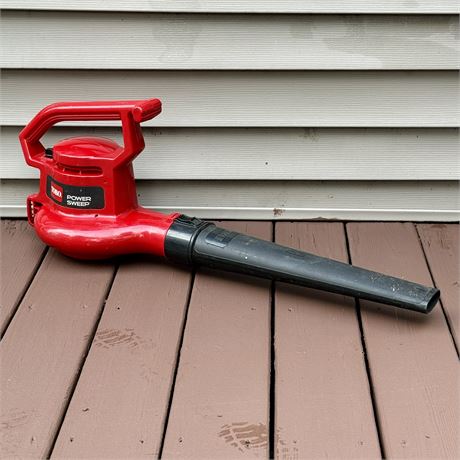 Toro Power Sweep Leaf Blower - Electric