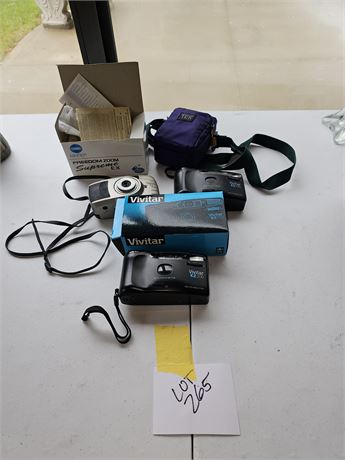 Camera Lot: Vivitar EZ-200 / Minolta Supreme EX & More