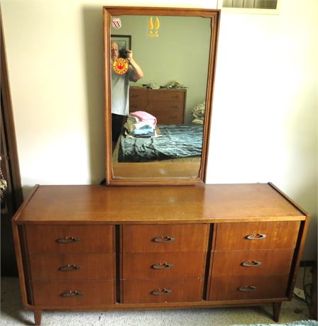 MCM Dresser with Mirror