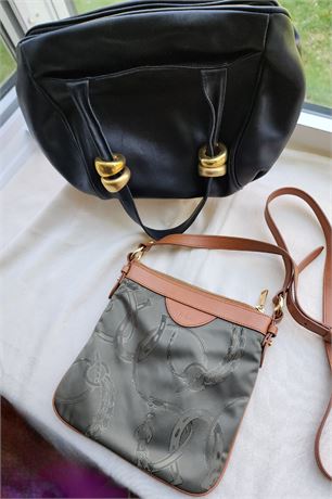 Ralph Lauren Crossbody /Carla Marchi Leather Purse Lot *Like New*